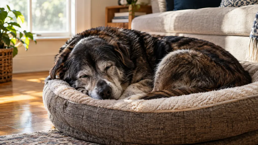 10 Reasons an Orthopedic Bed Helps Senior Dogs