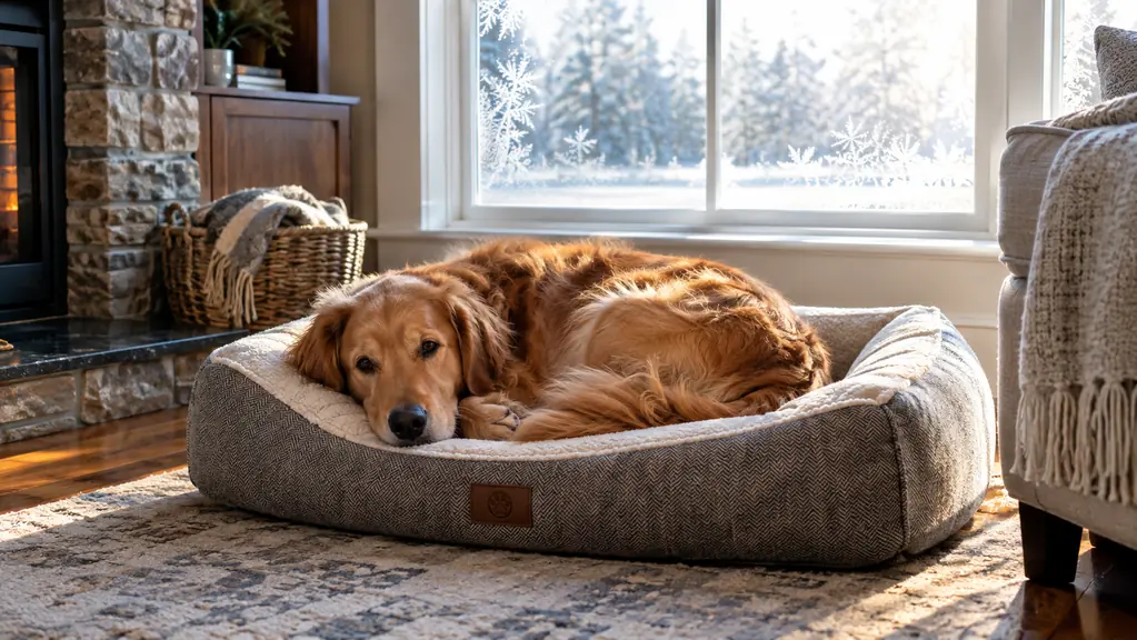 How an Orthopedic Bed Changed Our Senior Dog's Mornings