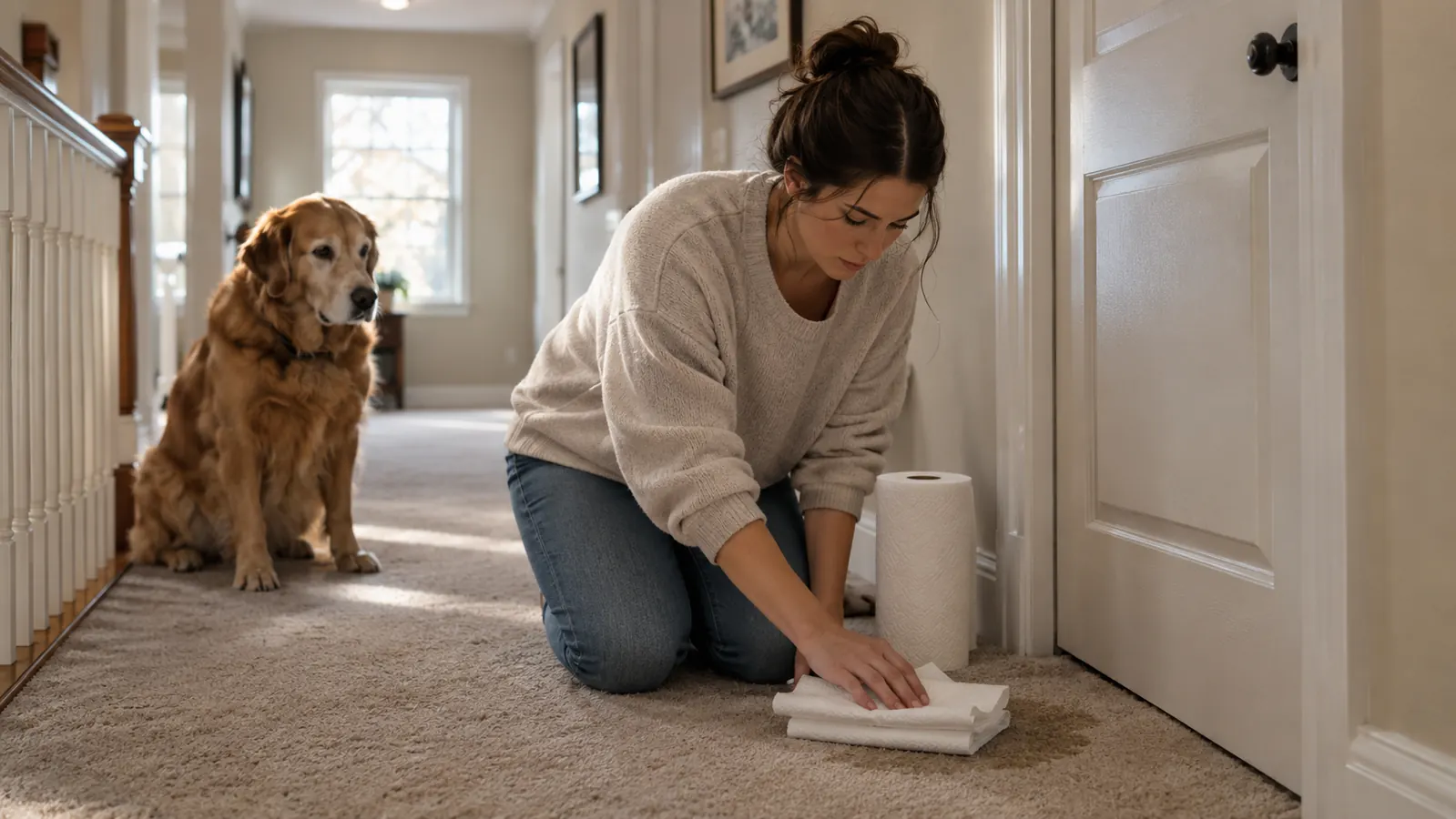 How Rocco & Roxie Saved My Carpet After a Puppy Accident